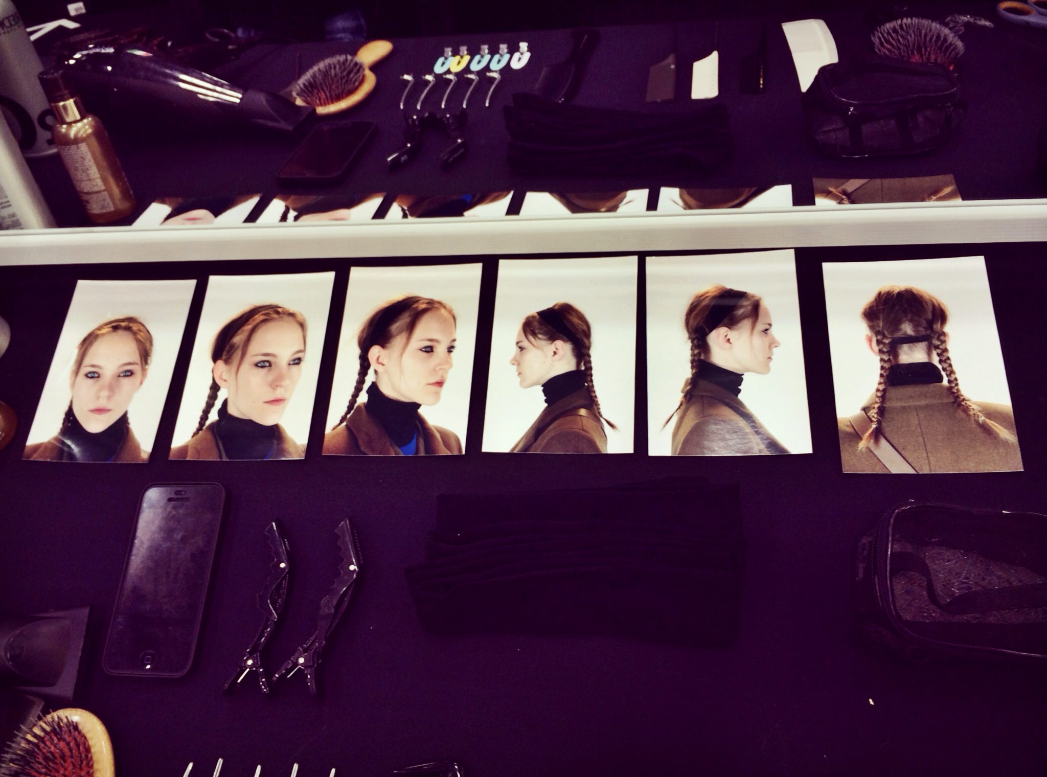 At Marc by Marc Jacobs its all about tight, cool girl braids.